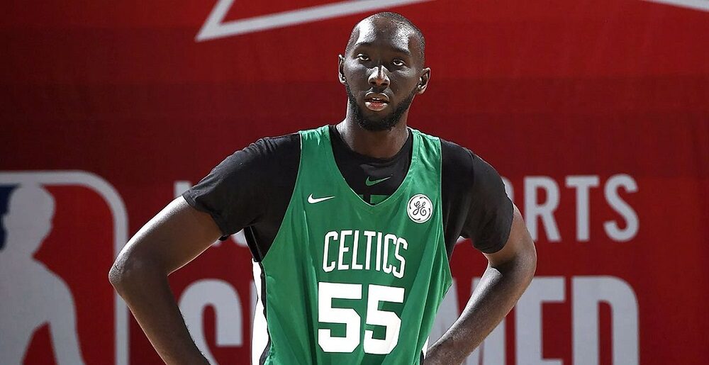 Tacko Fall remercie les fans des Celtics