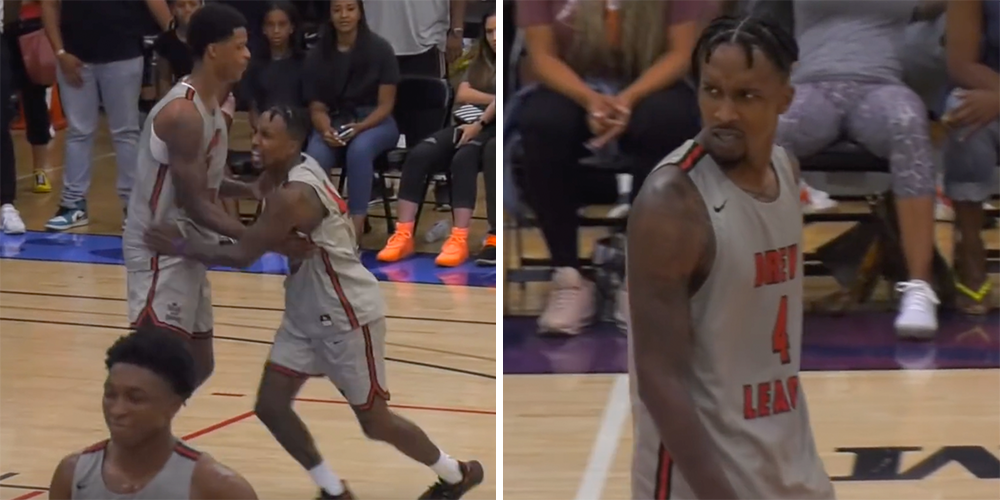 Brandon Jennings pète un câble en Drew League