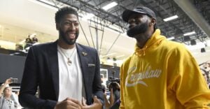 NBA 2K20 – Anthony Davis surpris de la note de LeBron James