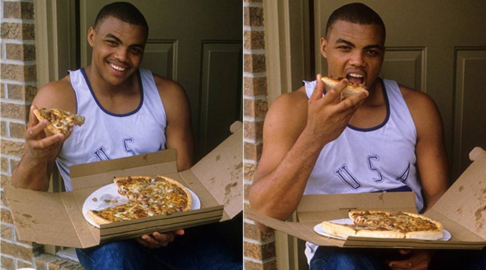 Charles Barkley a toujours été fou amoureux de la pizza