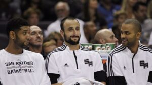 NBA – Tony Parker, Manu Ginobili et Tim Duncan réunis à San Antonio !