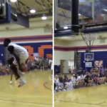 High School – Un lycéen sort un dunk hallucinant en plein match