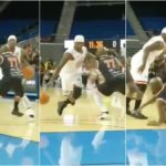 NBA – Floyd Mayweather salement crossé dans un match de gala