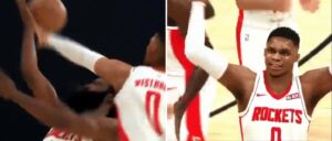 NBA – Une simulation hilarante de 2K imagine Harden et Westbrook dans le money-time