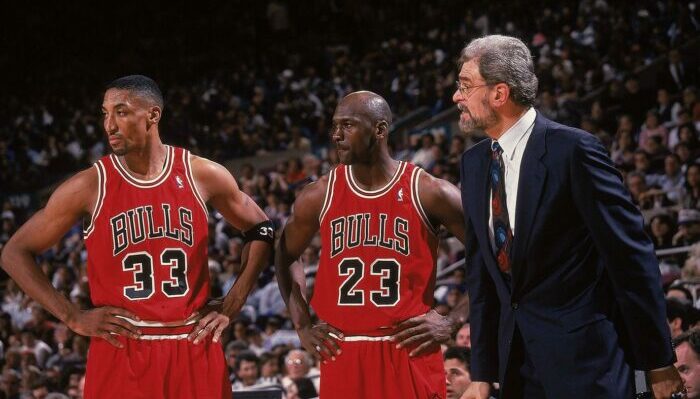 Michael Jordan Phil Jackson Pippen