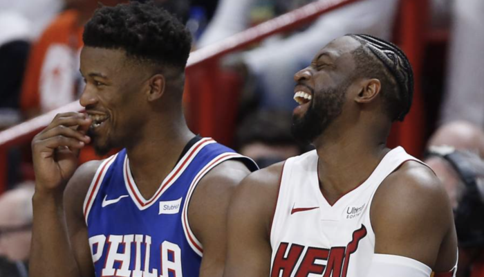 Jimmy Butler se marre avec son pote Dwyane Wade