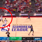 NBA – L’incroyable buzzer beater à mi-terrain de Josh Reaves !