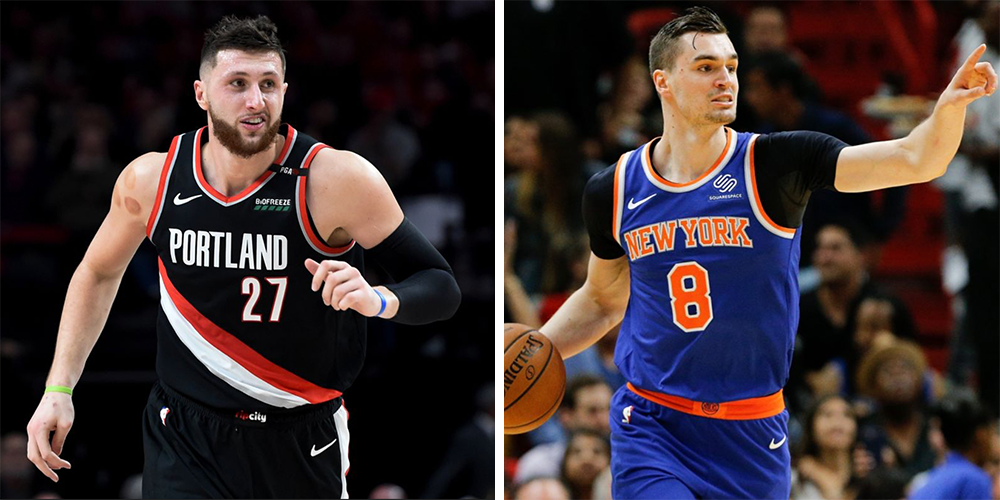 Jusuf Nurkic et Mario Hezonja étaient voisins lors de leur enfance et vont jouer sous le même maillot en NBA