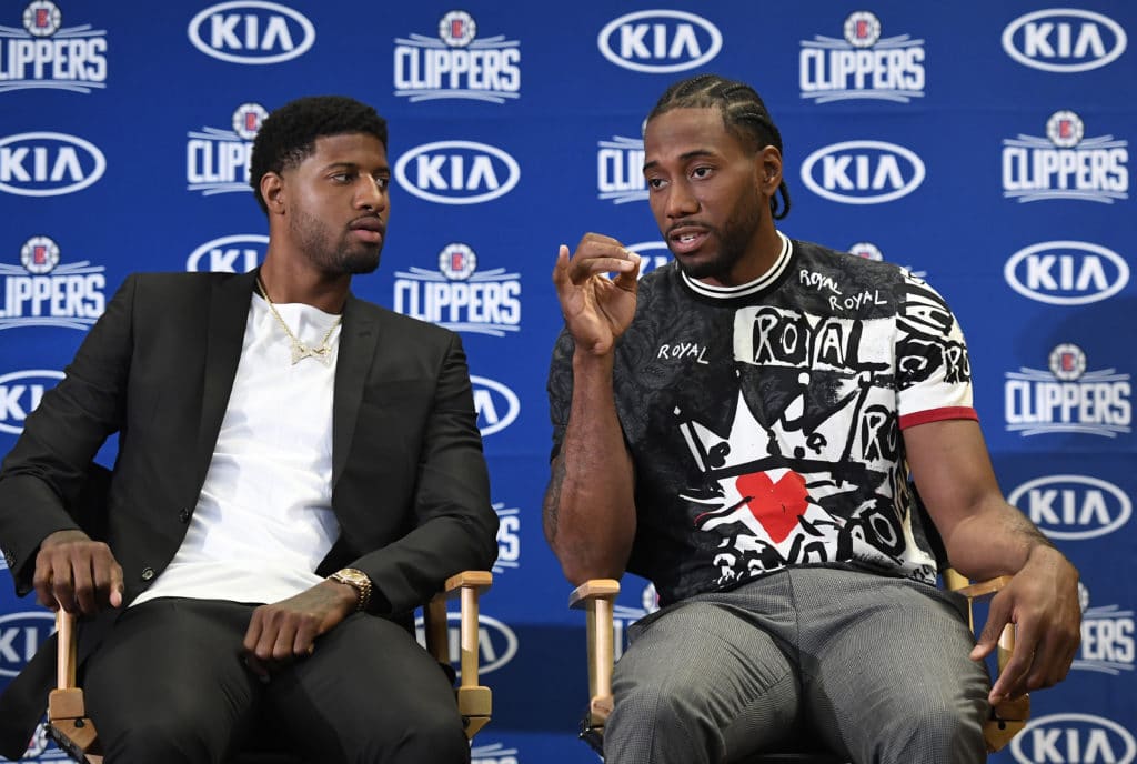 Kawhi Leonard Paul George Clippers