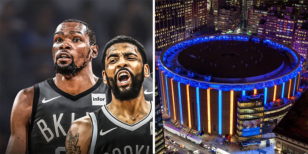 Les signatures de Kevin Durant et Kyrie Irving à Brooklyn font plonger la valeur des actions du Madison Square Garden