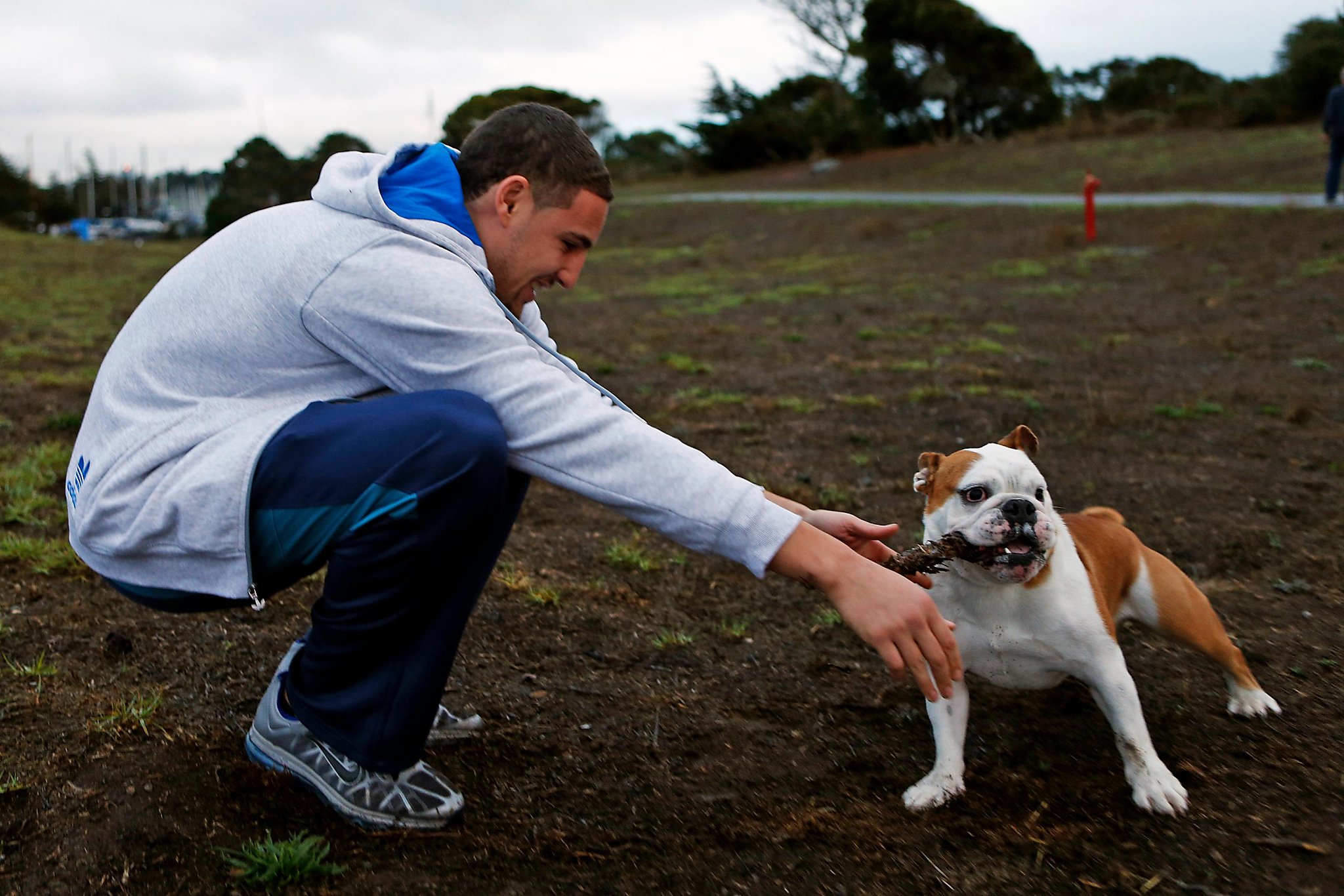 Klay Thompson dog