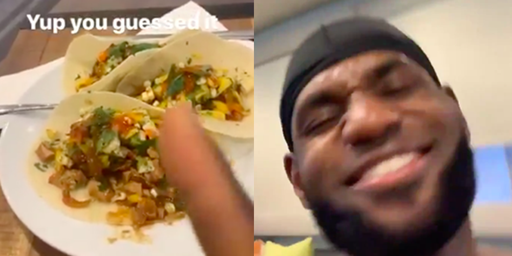 LeBron James Taco Tuesday