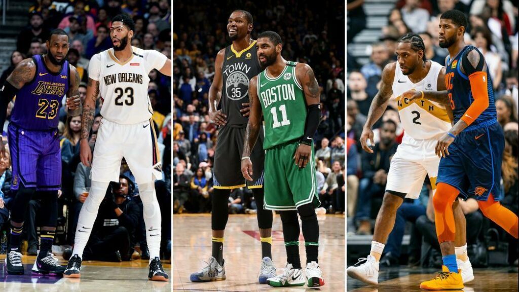 LeBron Davis Kyrie KD Leonard George