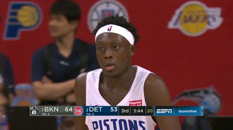 sekou doumbouya fait ses débuts en summer league