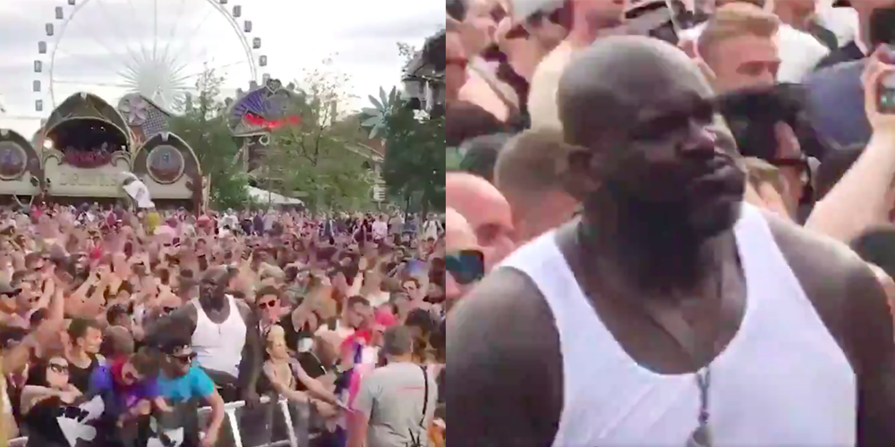 Shaquille O'Neal tomorrowland 2019