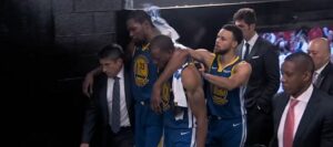 NBA – Steph Curry révèle ce qu’il a dit à Kevin Durant au moment de sa blessure