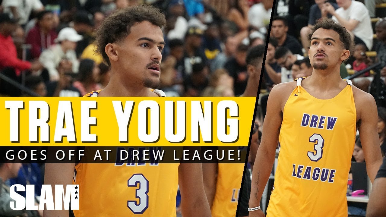 Trae Young Drew League Montrezl Harrell