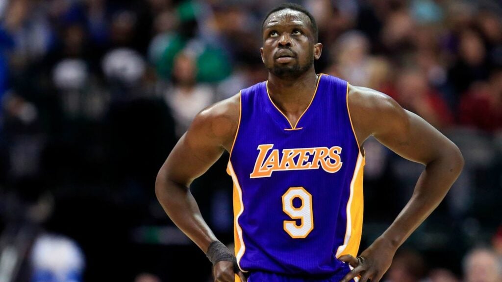 Luol Deng sous le maillot des Los Angeles Lakers