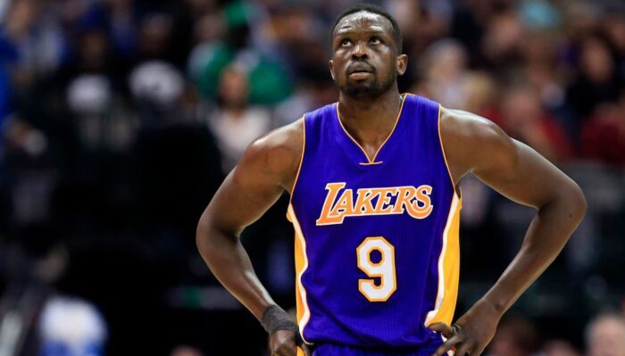 Luol Deng sous le maillot des Los Angeles Lakers