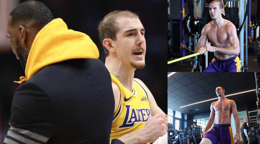 Alex Caruso musculation