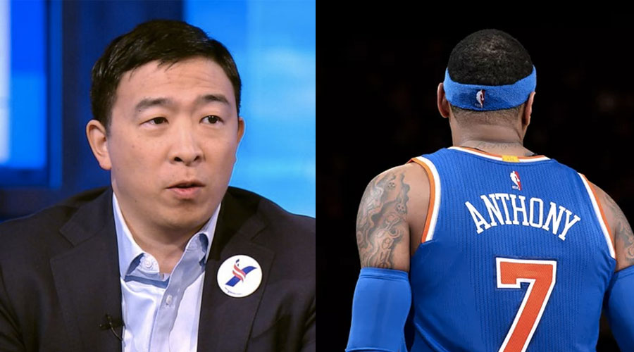 Andrew Wang Carmelo Anthony