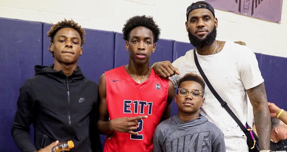 bronny james zaire wade