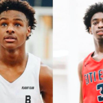 NBA – Bronny James et Zaire Wade se chauffent sur le cercle !