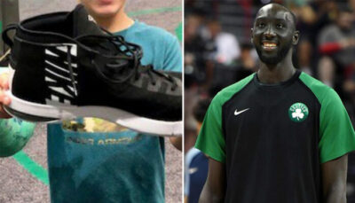 NBA – Une photo de la chaussure de Tacko Fall fait le buzz