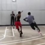 NBA – Quand JR Smith se moque d&rsquo;un marcher de CJ McCollum