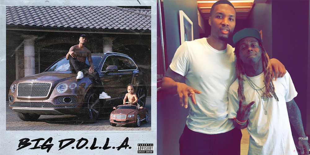 Damian lillard and lil on sale wayne