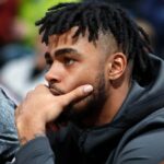 NBA – D’Angelo Russell se prend une balle perdue sur la polémique Durant