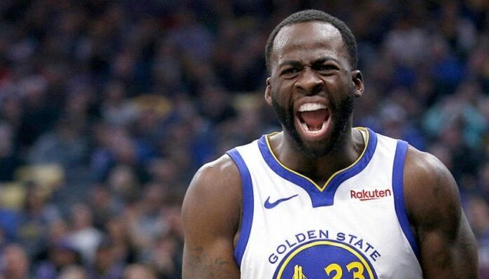 draymond green envoie une message