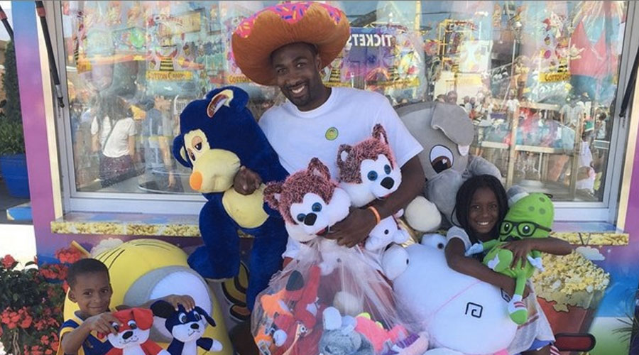 Gilbert Arenas fête foraine