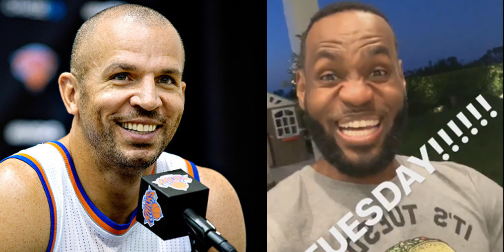 Jason Kidd LeBron Taco Tuesday