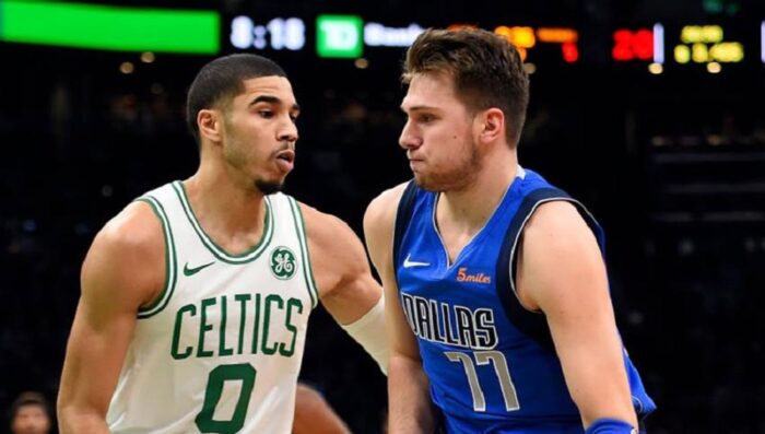 duel entre luka doncic et jayson tatum