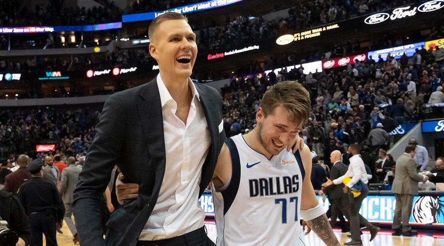 Luka Doncic veut frapper fort avec Kristaps Porzingis