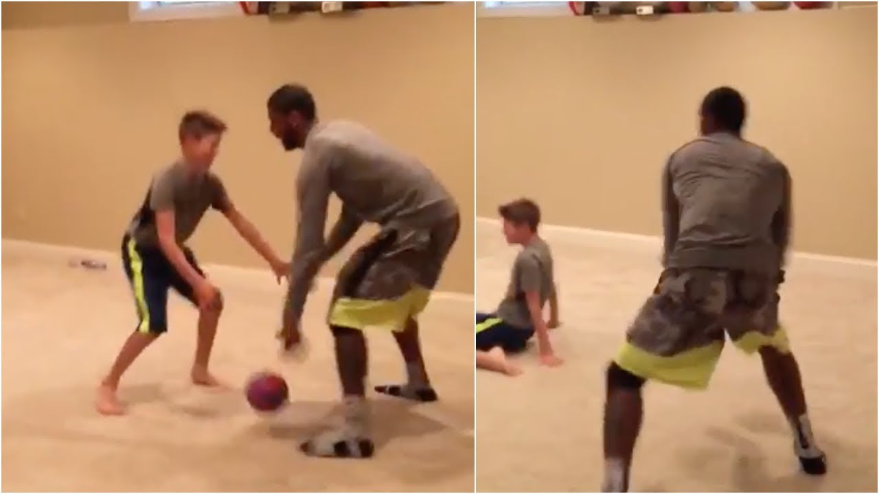 Kyrie Irving humilie le fils de Mike Miller