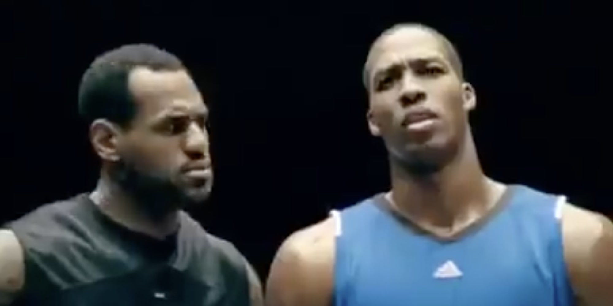 Les fans ressortent une vieille pub de LeBron et Howard