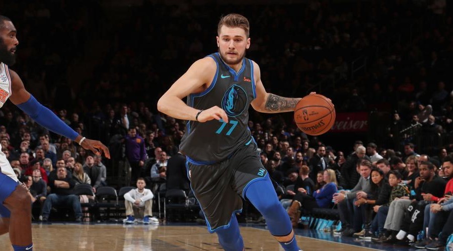 Luka Doncic s'affiche en pleine forme à l'entraînement