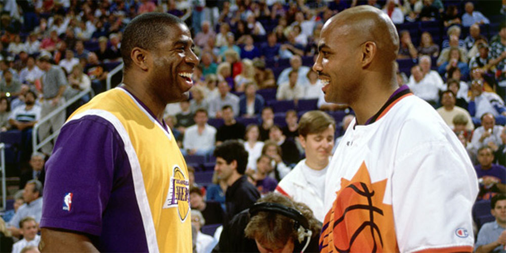 Le superbe geste de Charles Barkley pour Magic Johnson en 1991