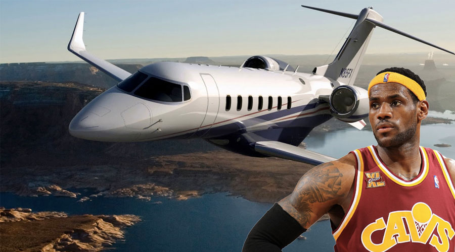 jets privés avions nba joueurs