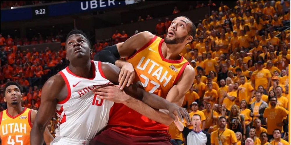 rudy gobert provoque clint capela