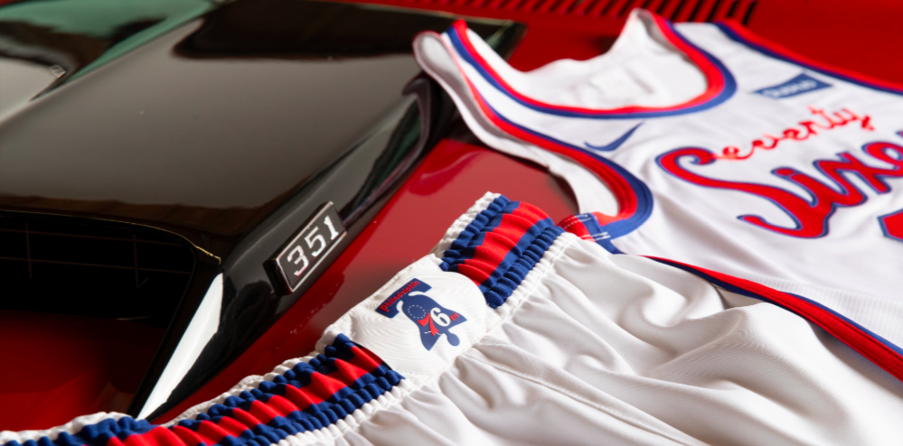 NBA Les Sixers d voilent leur maillot Classic Edition