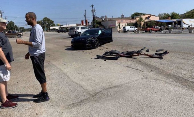 Tony Parker car crash