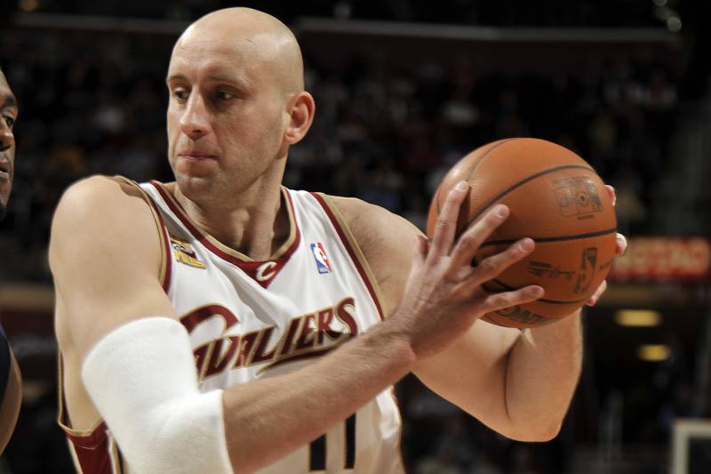 Zydrunas Ilgauskas à Cleveland