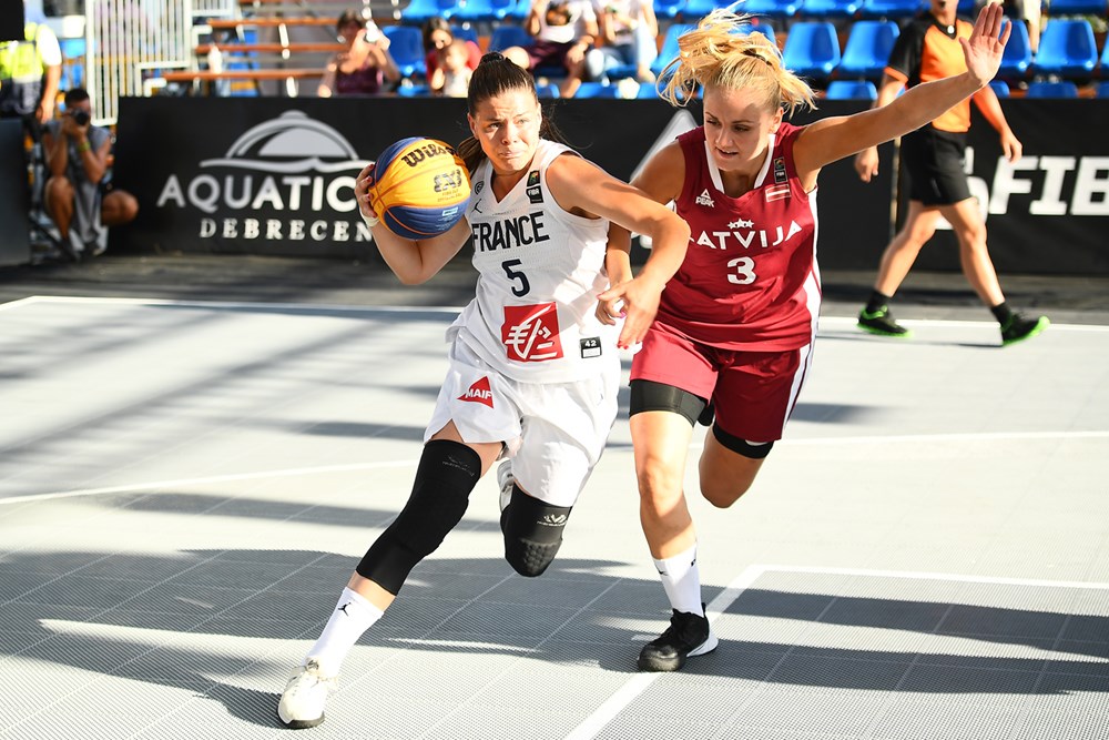 Meneuse de Basket Landes elle est aussi joueuse de l'EDF 3x3