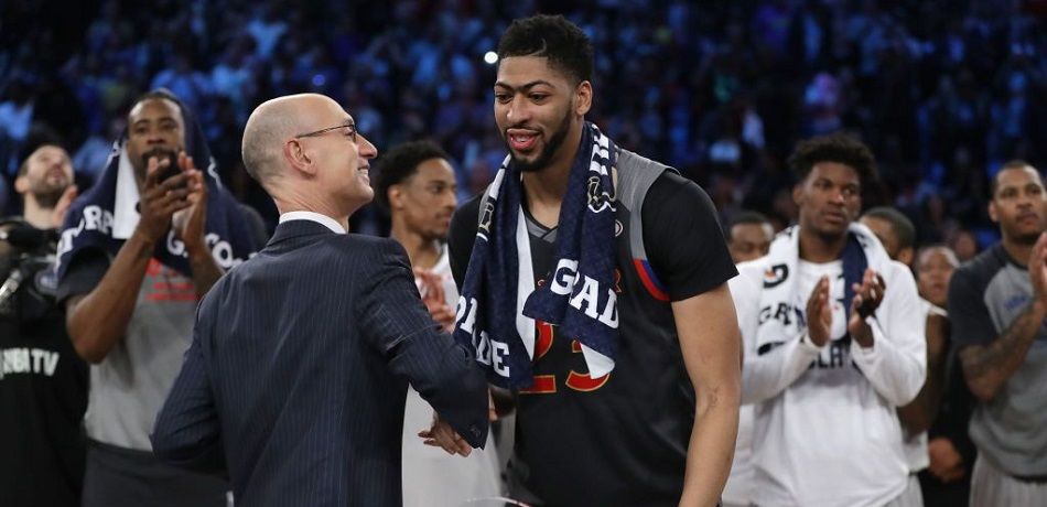 Adam Silver Anthony Davis