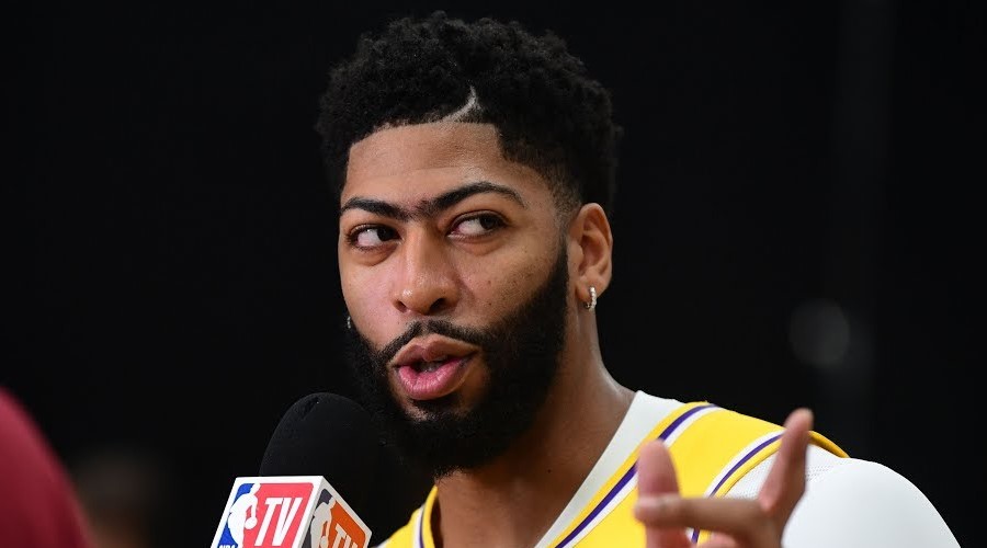 Anthony Davis 5 all-time lakers