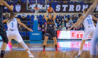 Entretien – Marie-Ève Paget : « Côtoyer de grandes joueuses m’a permis de me situer, de grandir et de prendre en expérience. » (Partie 2) Marie-Eve a disputé l'Euroleague la saison dernière