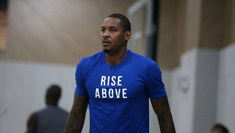 camp carmelo anthony stoppe les rumeurs